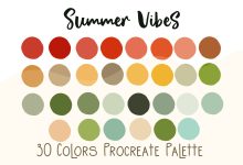 رنگ های تابستانی و اصول ست کردن رنگ لباس