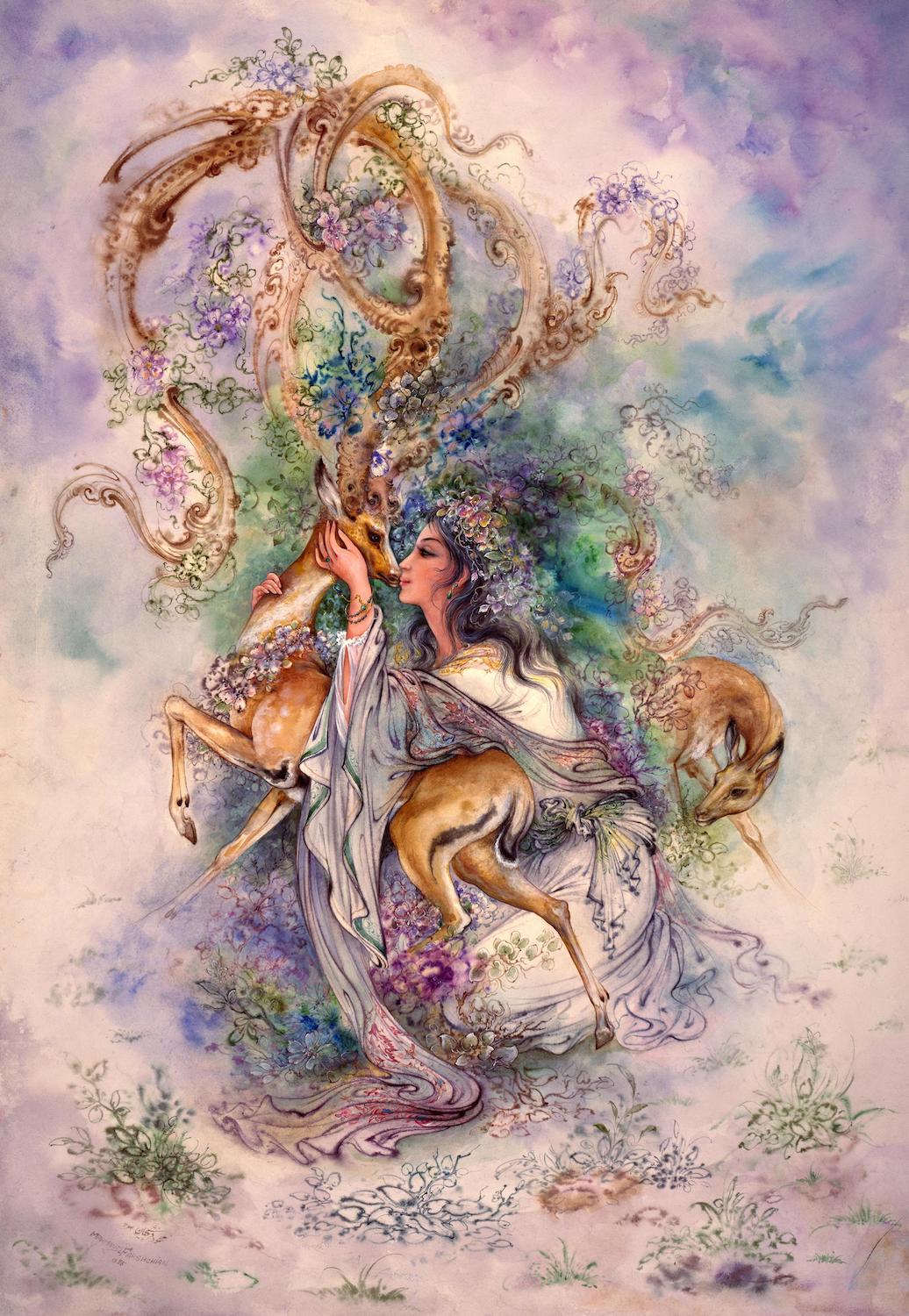 آثار محمود فرشچیان