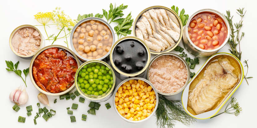 کنسرو و غذای آماده