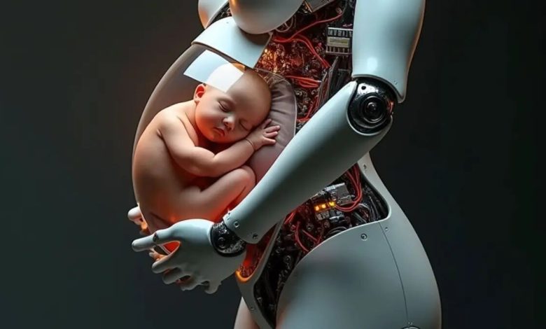 پروژه ربات انسان نمای باردار