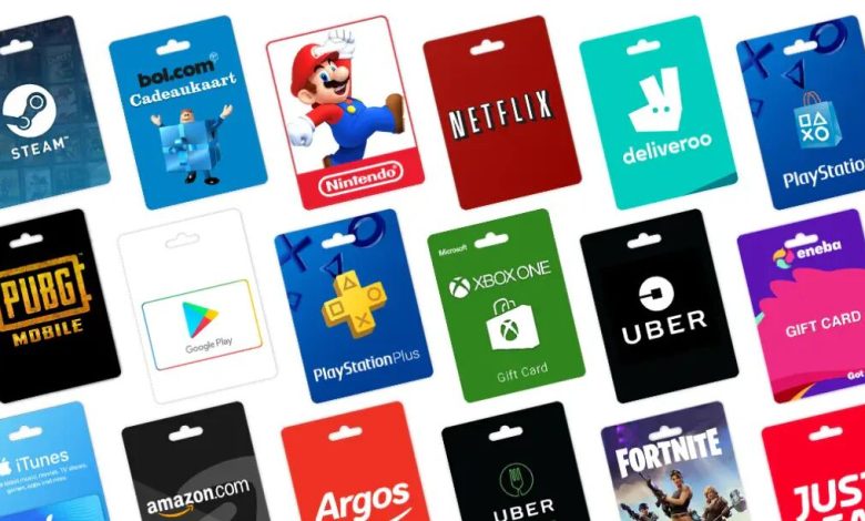 خرید گیفت کارت از سایت معتبر