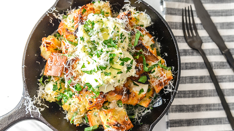 طرز تهیه نان سیر