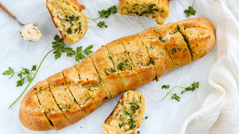 طرز تهیه نان سیر