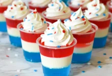 طرز تهیه ژله بستنی چند رنگ