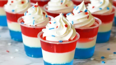 طرز تهیه ژله بستنی چند رنگ