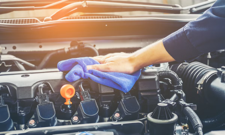 بهترین روش شستن داخل موتور ماشین