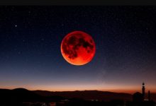 خسوف ماه خونین 16 شهریور 1404