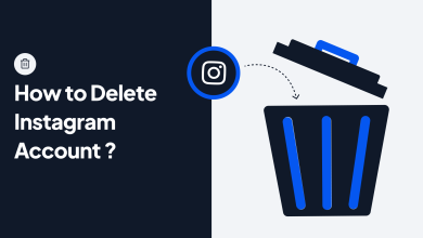 حذف اکانت اینستاگرام