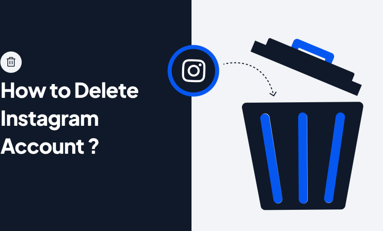 حذف اکانت اینستاگرام