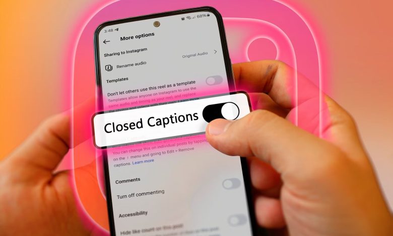 فعال کردن زیرنویس خودکار اینستاگرام