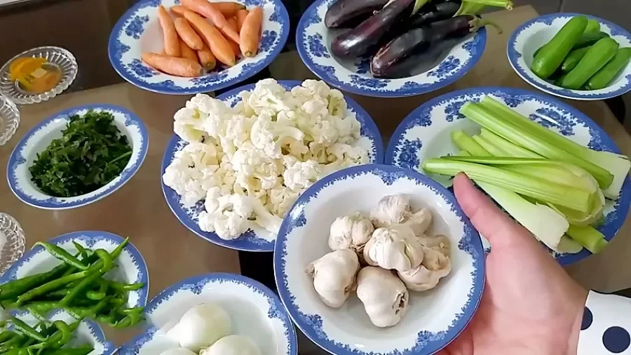 طرز تهیه ترشی گل کلم ساده