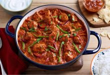 طرز تهیه خورشت کاری با مرغ و گوشت