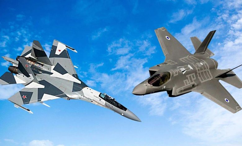 مقایسه سوخو ۳۵ با اف ۳۵