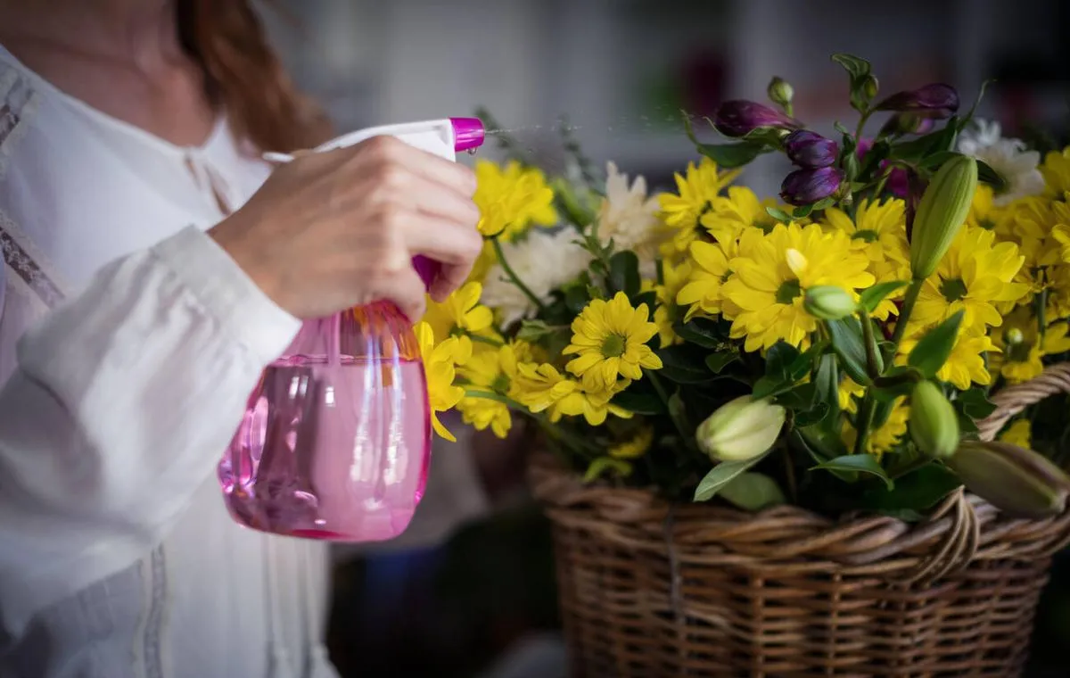 نگهداری از شاخه گل بریده