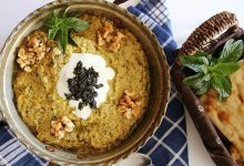 طرز تهیه حلیم بادمجان