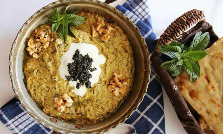 طرز تهیه حلیم بادمجان