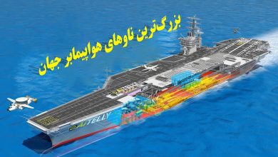 بزرگترین ناوهای هواپیمابر جهان