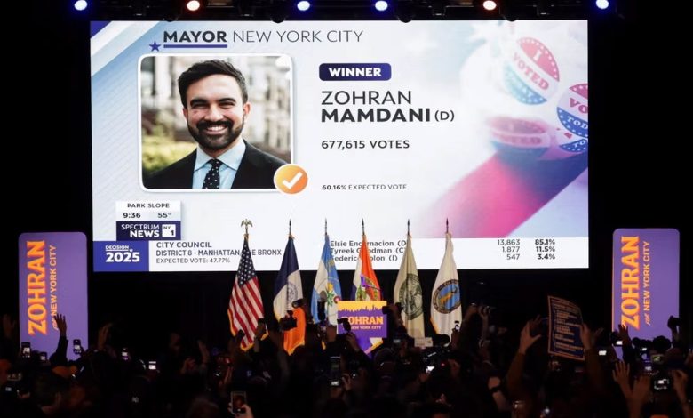 زهران ممدانی نخستین شهردار مسلمان تاریخ نیویورک شد