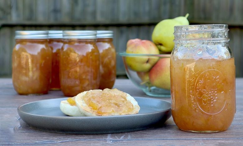 طرز تهیه مربا گلابی خانگی