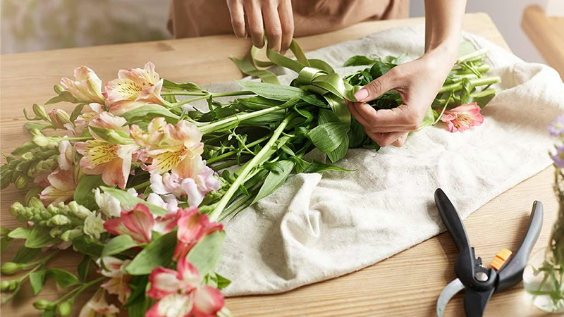 نگهداری از شاخه گل بریده