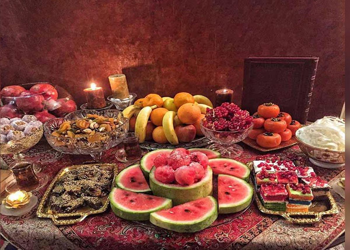 ایده‌آل‌ترین چیدمان سنتی برای سفره شب یلدا