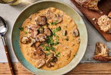 طرز تهیه سوپ قارچ