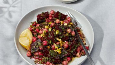 طرز تهیه انواع سالاد لبو