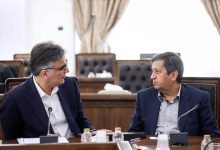 فرزین استفا داد عبدالناصر همتی رئیس بانک مرکزی