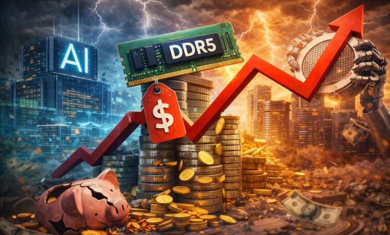 جهش تاریخی قیمت رم؛ پیامد ناگزیر عصر هوش مصنوعی یا بحران ساختاری بازار؟