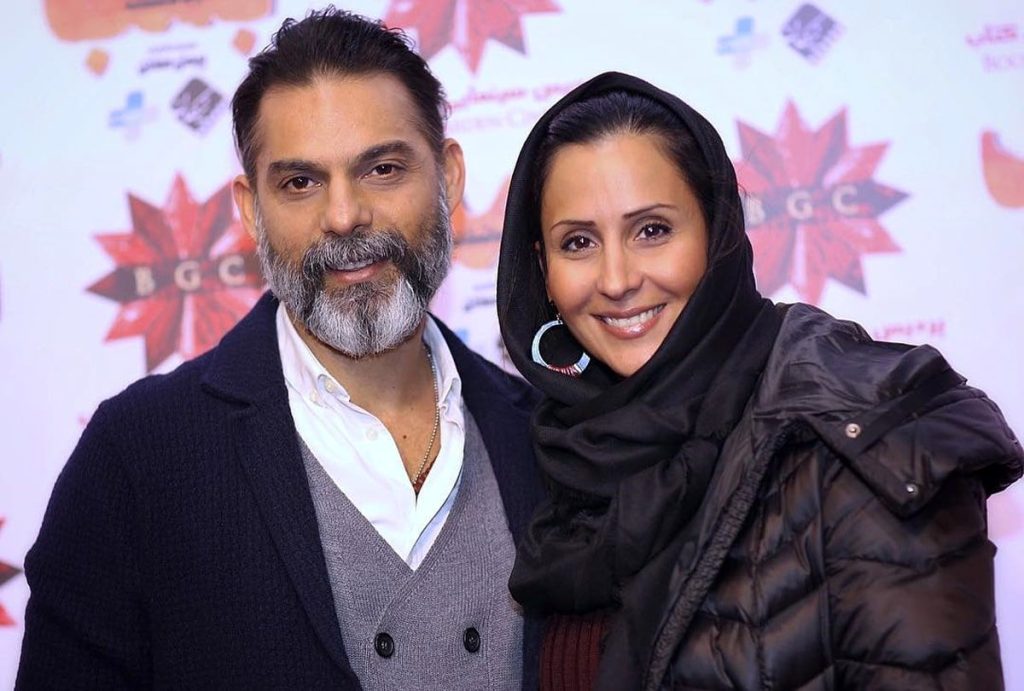 پیمان معادی به همسرش