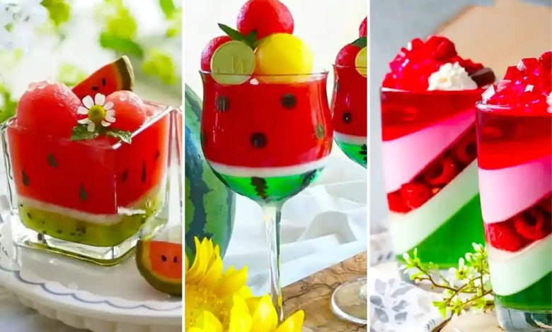 تزیین ژله شب یلدا | ۱۲ مدل ساده و مجلسی