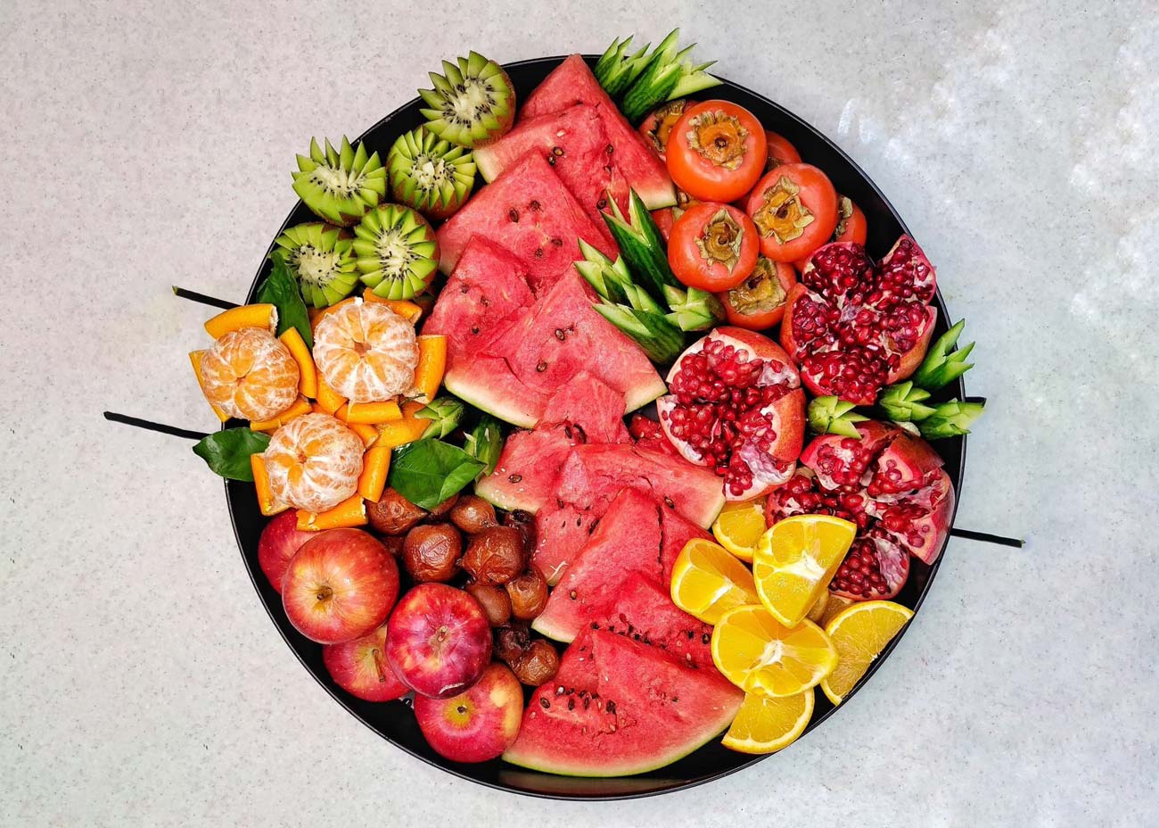 سالاد میوه ویژه شب یلدا