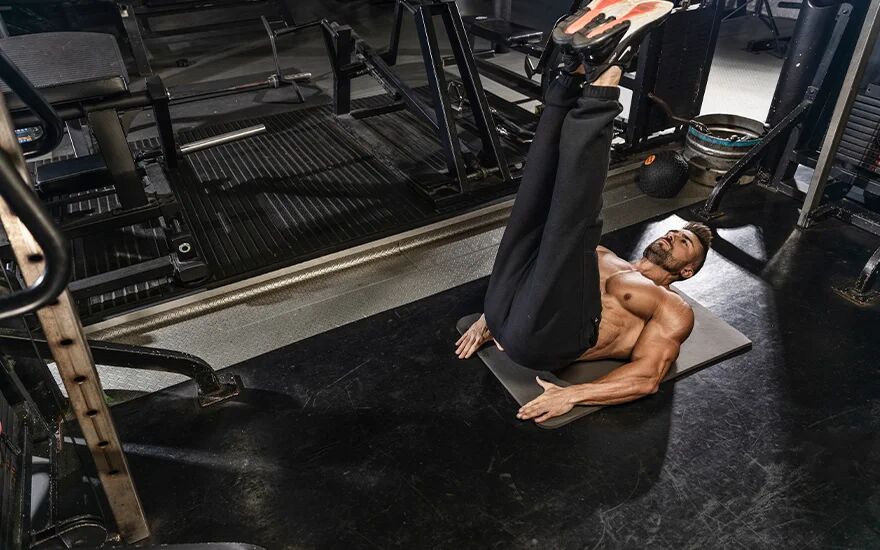 بالا بردن پا در حالت خوابیده