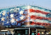 تنش ایران و آمریکا با بازتاب در نمادهای شهری؛ دیوارنگاره میدان انقلاب زیر ذره‌بین رسانه‌های غربی