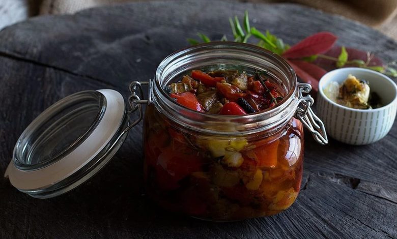 طرز تهیه ترشی بادمجان 
