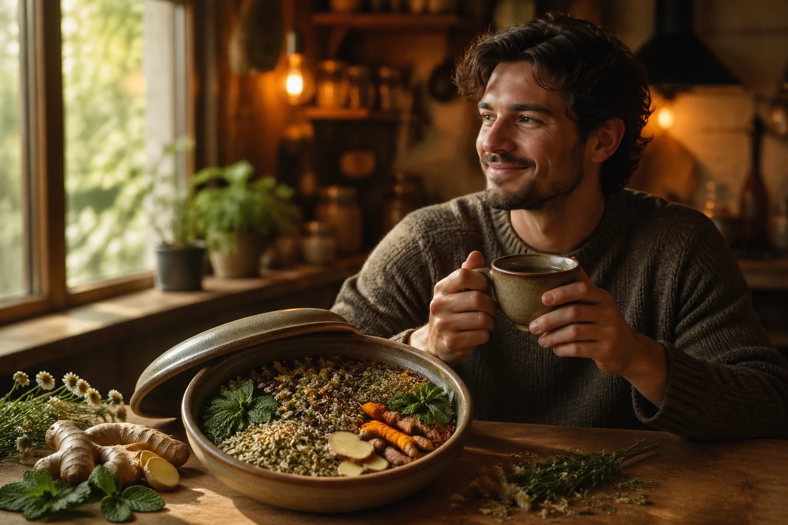 بهترین دمنوش برای روده تحریک‌پذیر