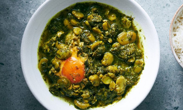 طرز تهیه باقلا قاتوق گیلانی