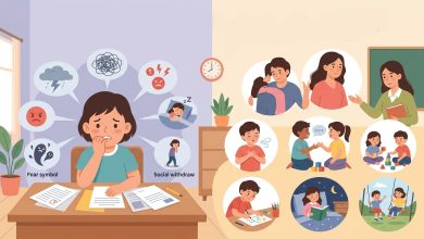 علائم اضطراب در کودکان