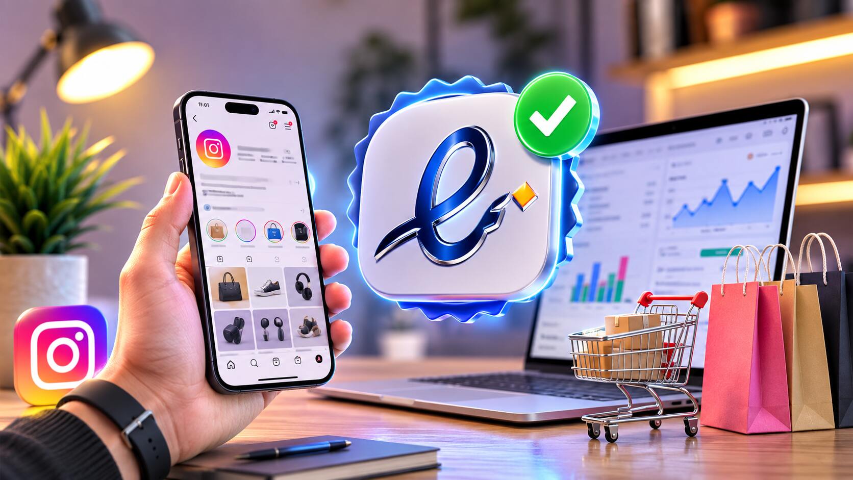 چگونه برای کسبوکار اینستاگرامی اینماد بگیریم؟