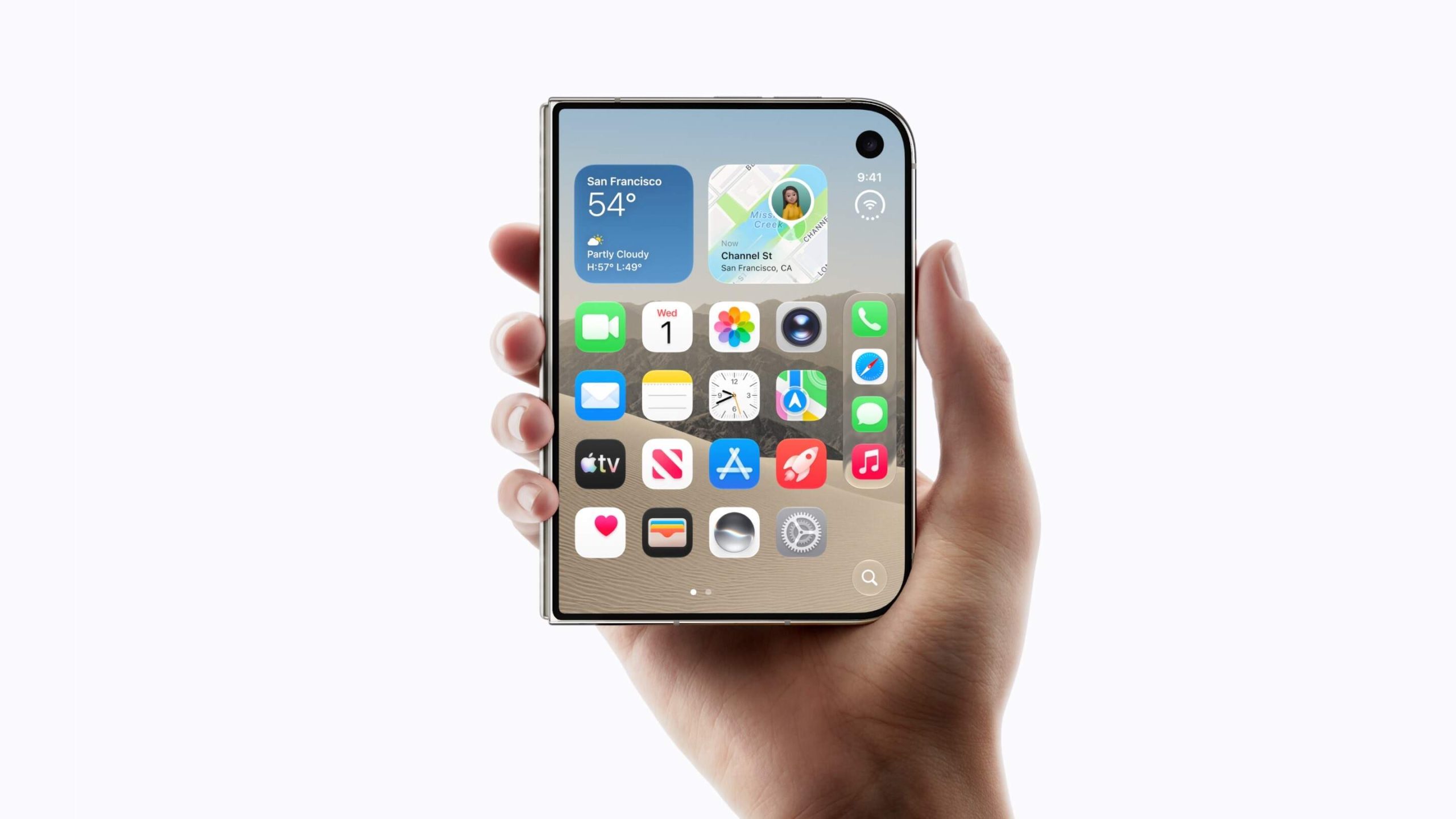 iOS 27 برای نمایشگر تاشدنی بهینه شده است