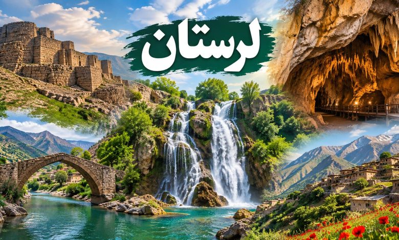 جاهای دیدنی لرستان؛ از آبشارهای تماشایی و دریاچه گهر تا قلعه فلک‌الافلاک