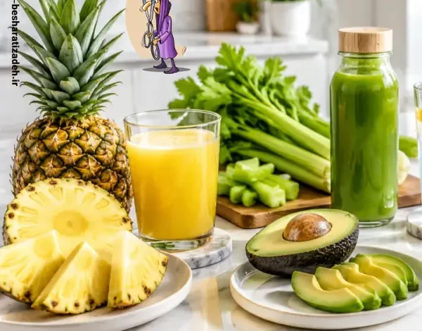 بعد از عمل بینی چه چیزهایی بخوریم تا تورم زودتر بخوابد؟